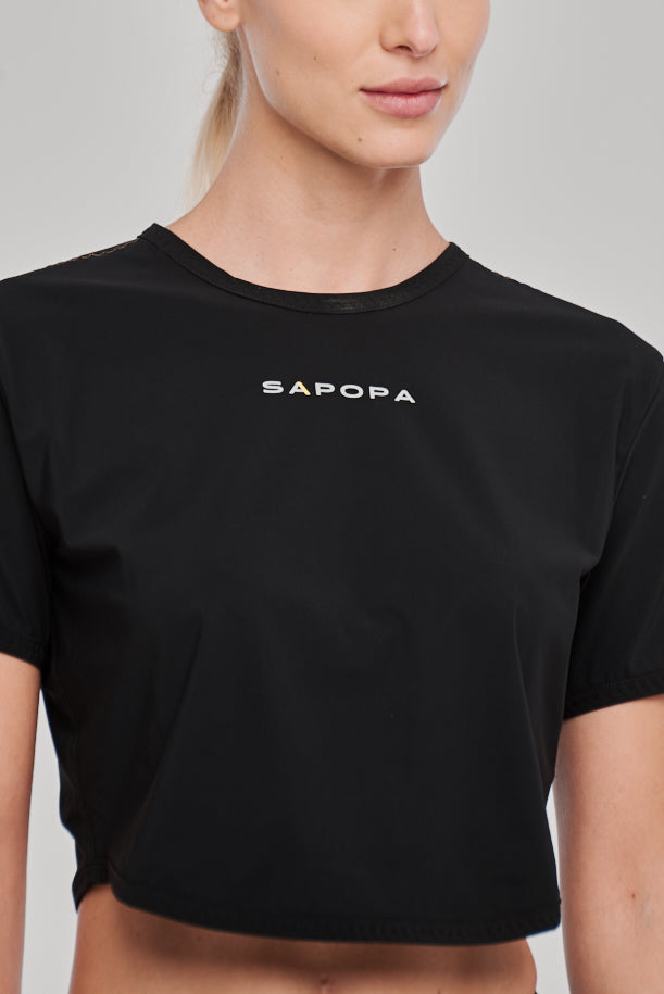 Sàpopa Sapopa Black T Shirt