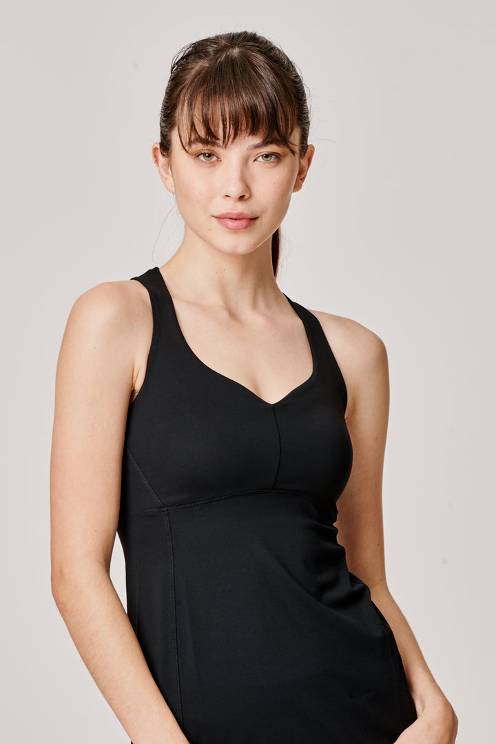 Sàpopa Pesca Black Tank Top Nuova