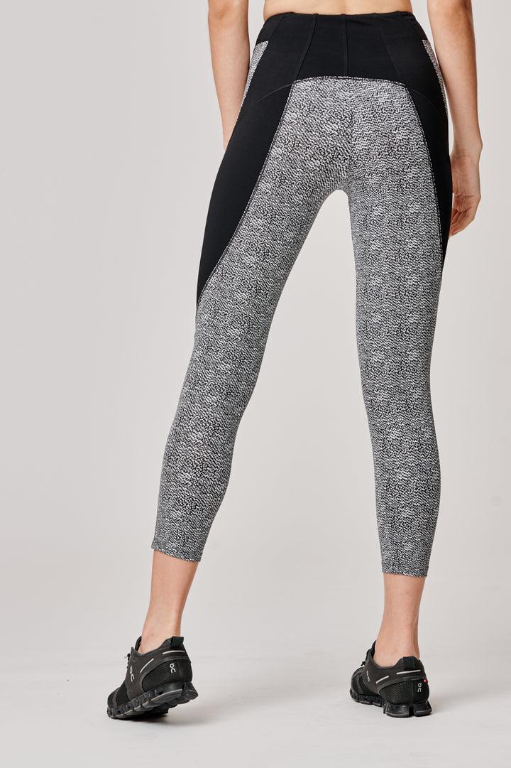 Sàpopa Valeria Crop Grey Bouclè Leggings Sottocosto