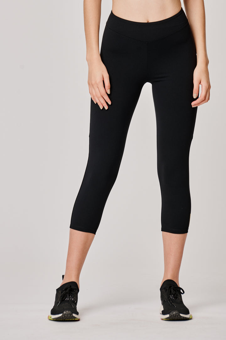 Sàpopa Valeria Crop Black Leggings Presa