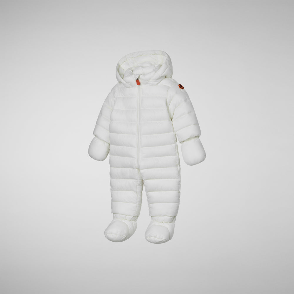 Save the duck TUTINA NEONATO STORM IN OFF WHITE Vendita Calda