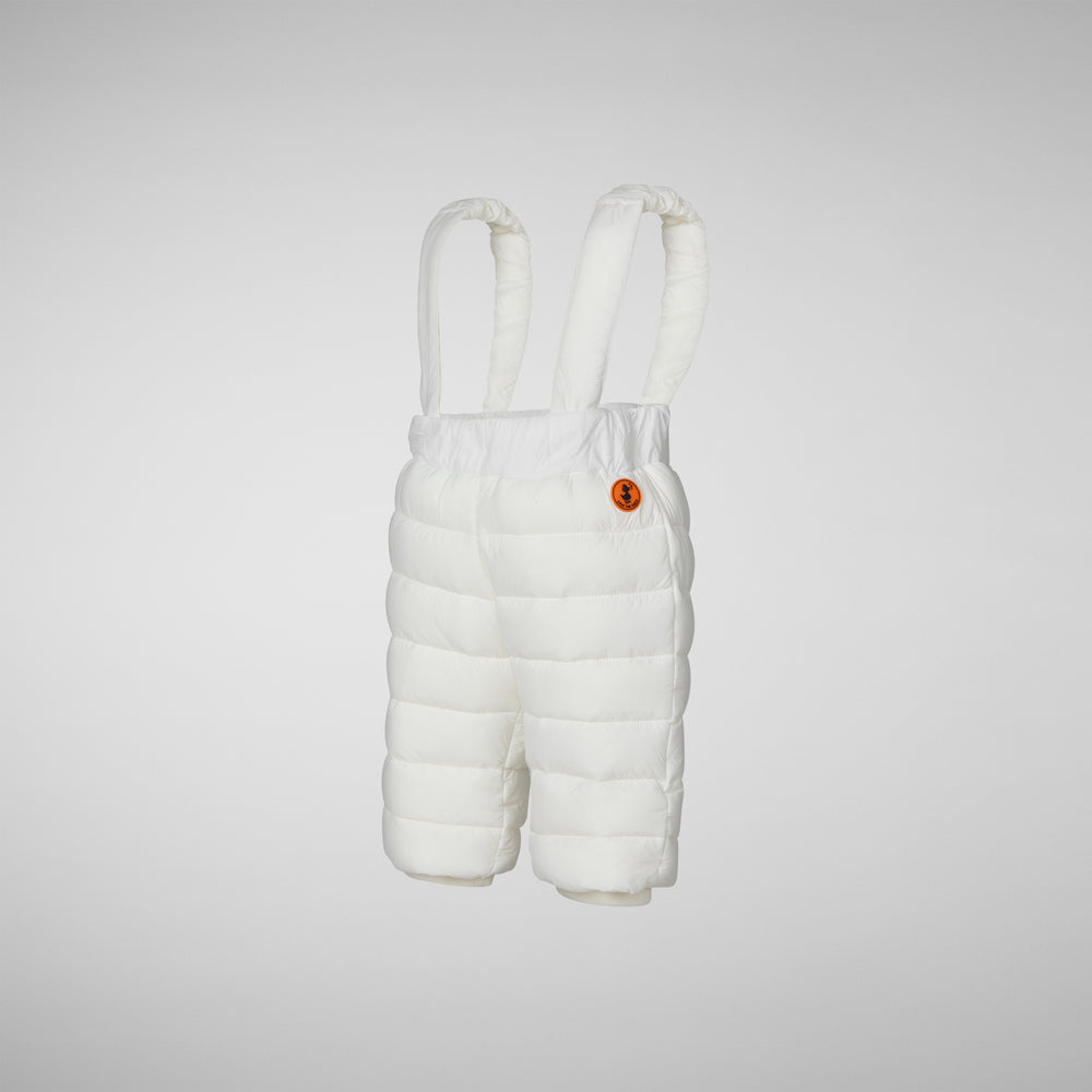 Save the duck SALOPETTE NEONATO JUNI IN OFF WHITE Saldi Di Fabbrica