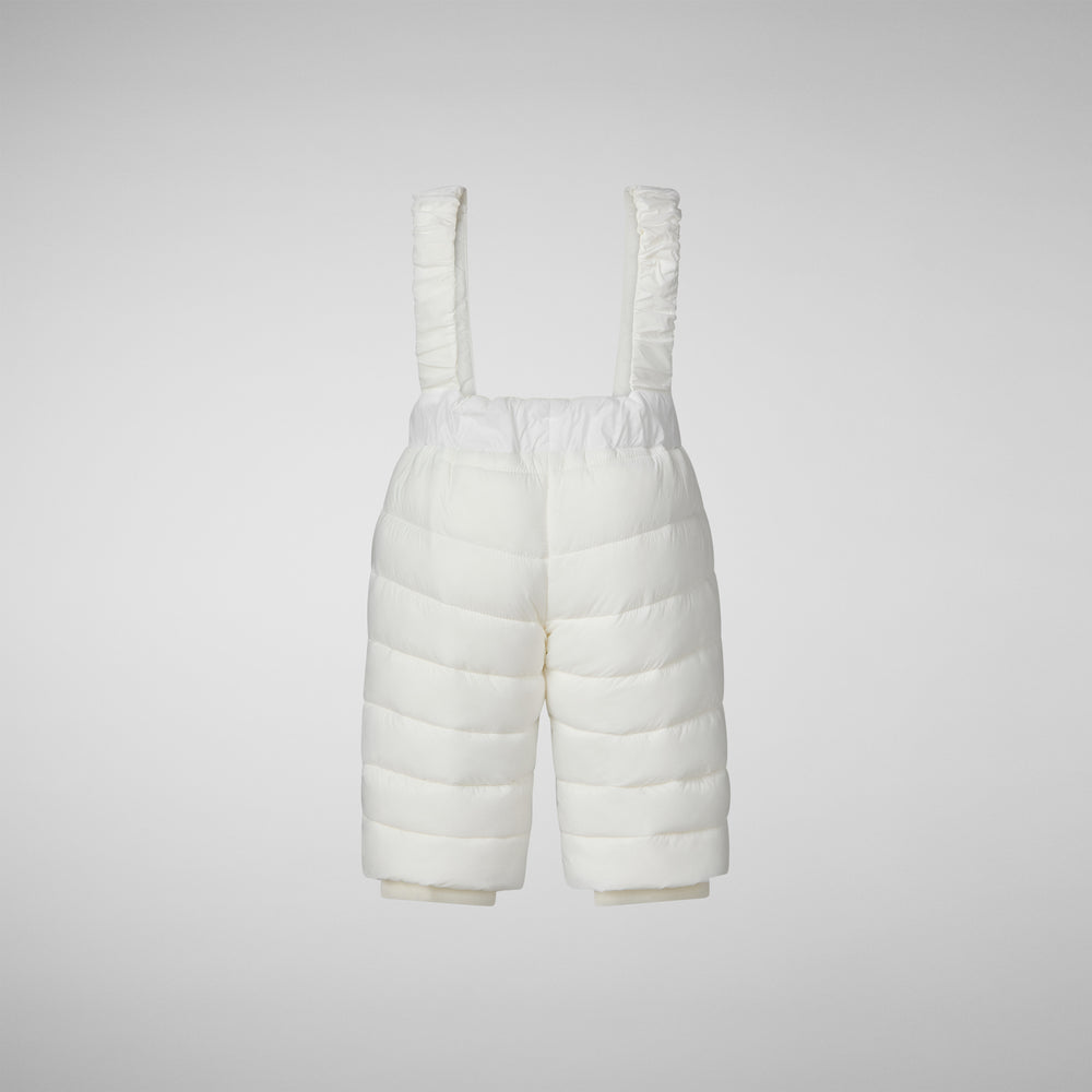 Save the duck SALOPETTE NEONATO JUNI IN OFF WHITE Saldi Di Fabbrica