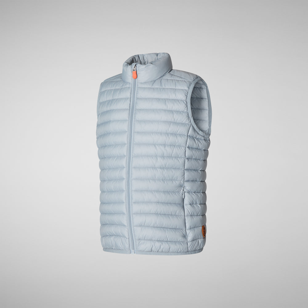 Save the duck Gilet imbottito unisex bambino Dolin grigio ardesia chiaro Italia