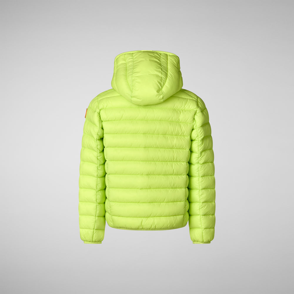 Save the duck PIUMINO ANIMAL FREE BAMBINO DONY VERDE LIME Qualità