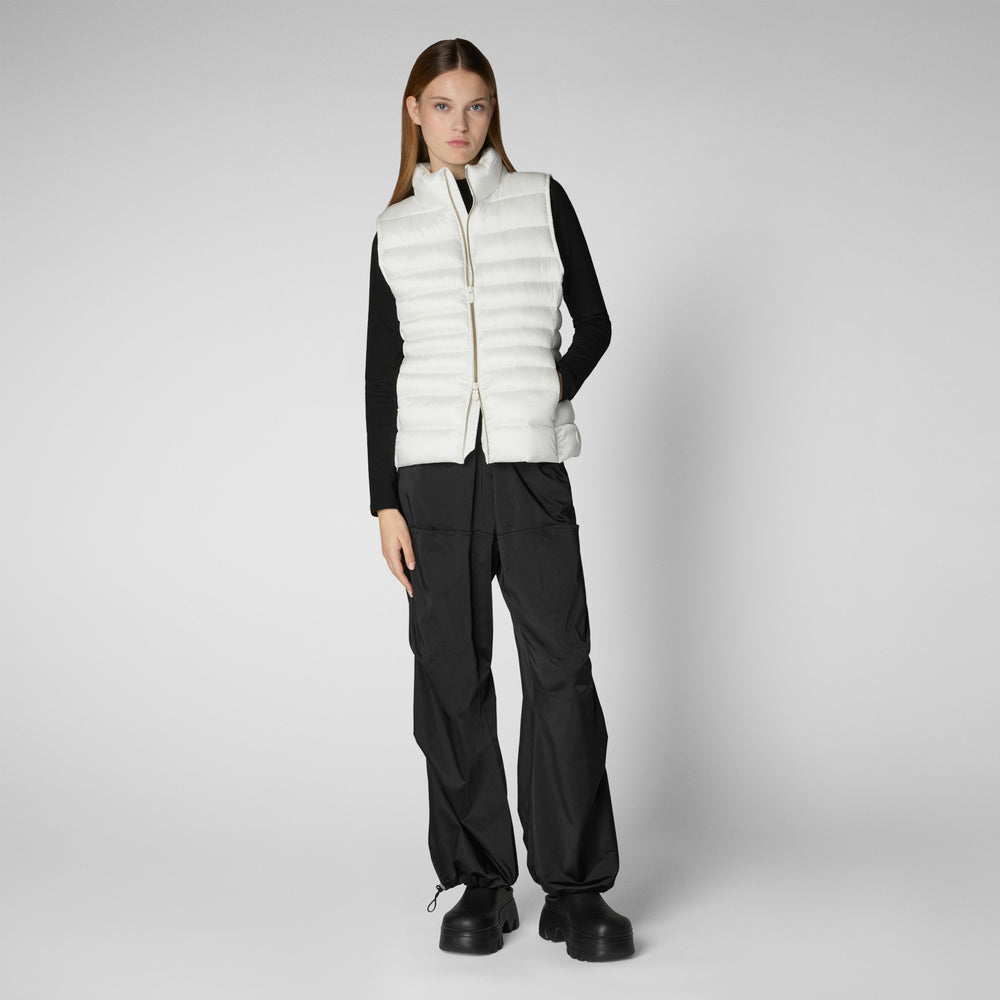 Save the duck GILET DONNA LYNN BIANCO Shopping Online