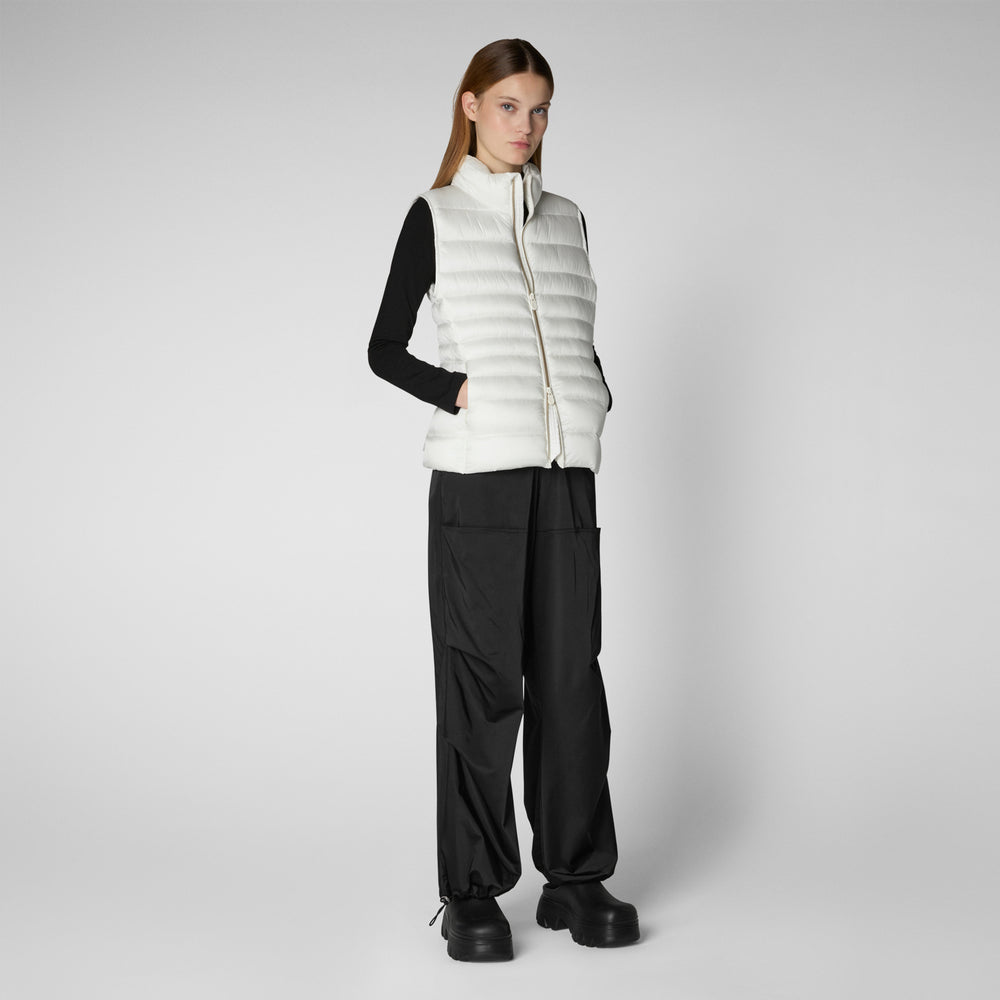 Save the duck GILET DONNA LYNN BIANCO Shopping Online