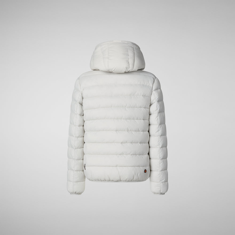 Save the duck PIUMINO ANIMAL FREE BAMBINA LECI GRIGIO NEBBIA Vendita Economica