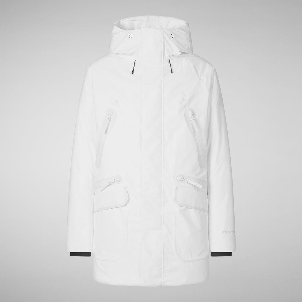 Save the duck PARKA UOMO HARVEY IN WHITE Negozio