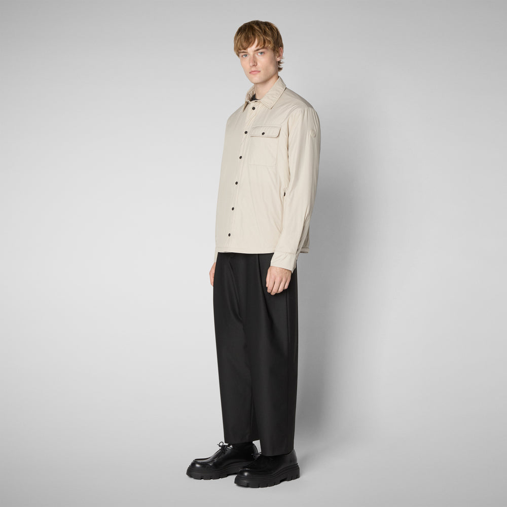 Save the duck GIACCA UOMO STELLAN IN RAINY BEIGE 2025