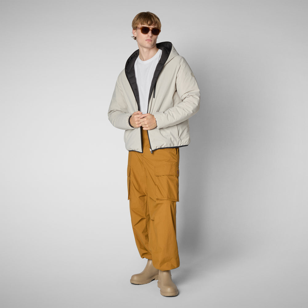 Save the duck Piumino animal free uomo EZRA RAINY BEIGE Italia