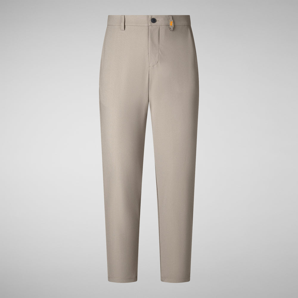 Save the duck PANTALONE UOMO STEVE IN SANDALO BEIGE In Linea