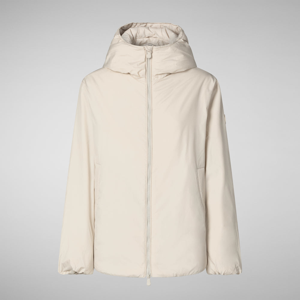 Save the duck CAPPOTTO CON CAPPUCCIO NIAZ RAINY BEIGE Vendita