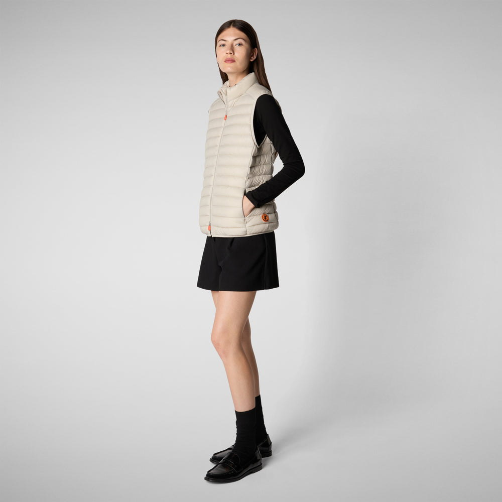 Save the duck Gilet imbottito donna Charlotte Beige chiaro Convenienza