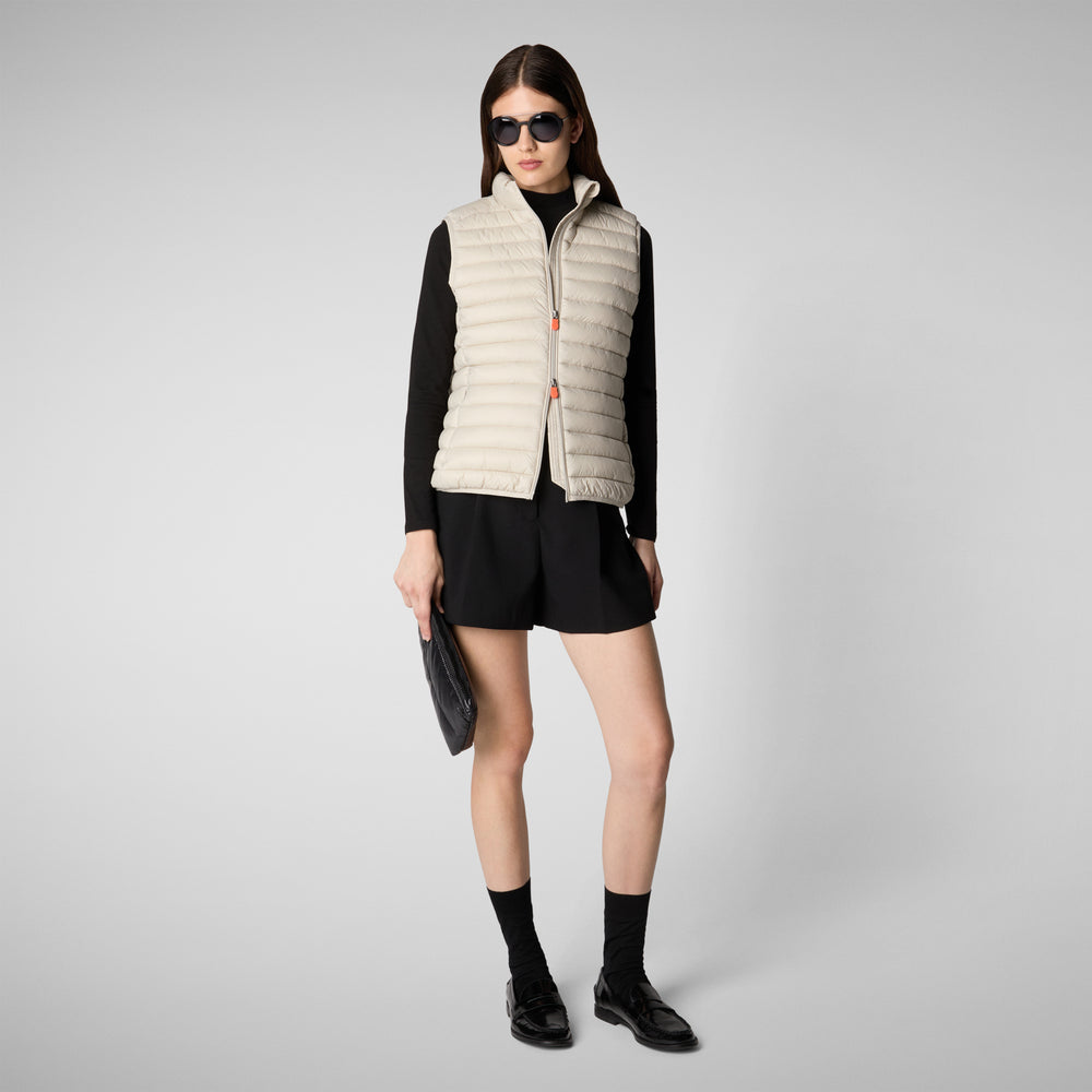 Save the duck Gilet imbottito donna Charlotte Beige chiaro Convenienza