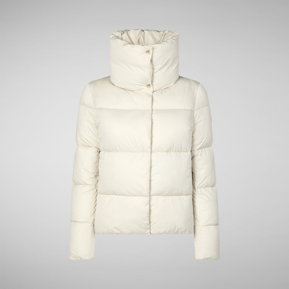 Save the duck PIUMINO ANIMAL FREE DONNA FELICITY BEIGE Negozi Online