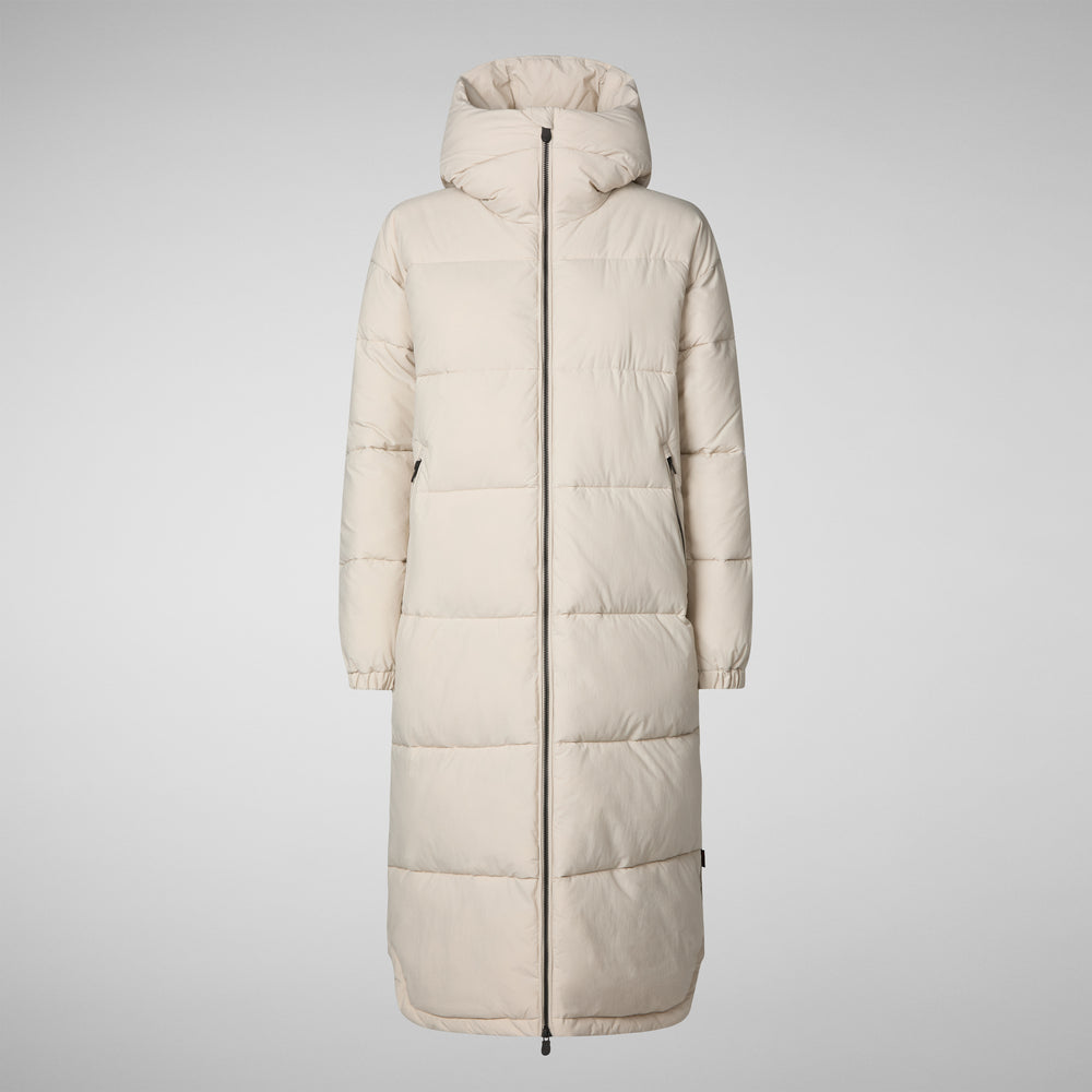 Save the duck PIUMINO ANIMAL FREE DONNA HALESIA RAINY BEIGE Acquista Ora