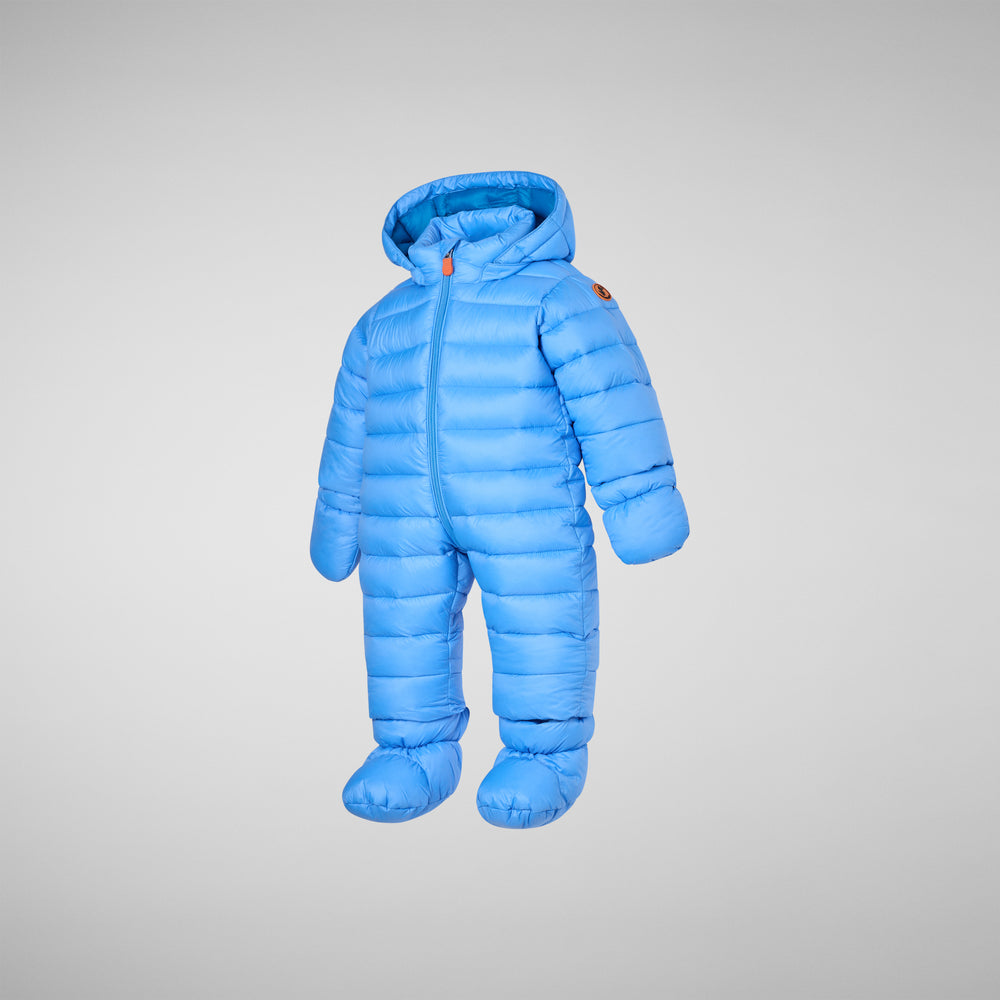 Save the duck TUTINA NEONATO STORM IN CERULEAN BLUE Sconto