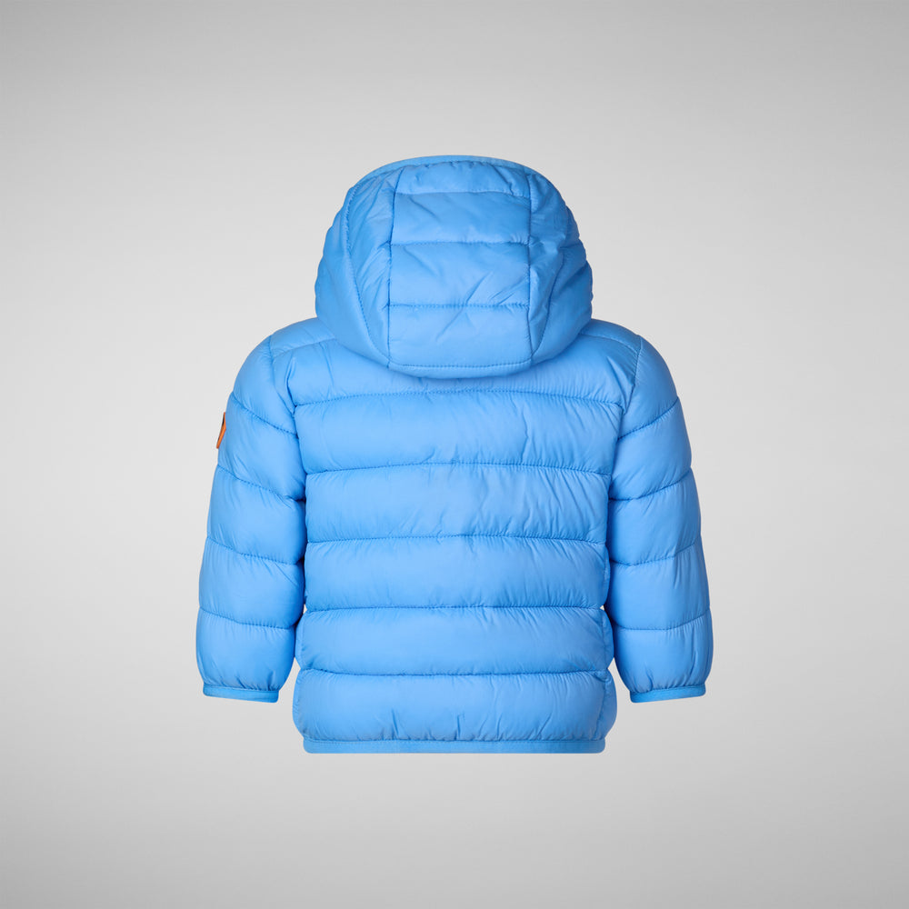 Save the duck PIUMINO ANIMAL FREE UNISEX WALLY BLU CERULEO Offerta