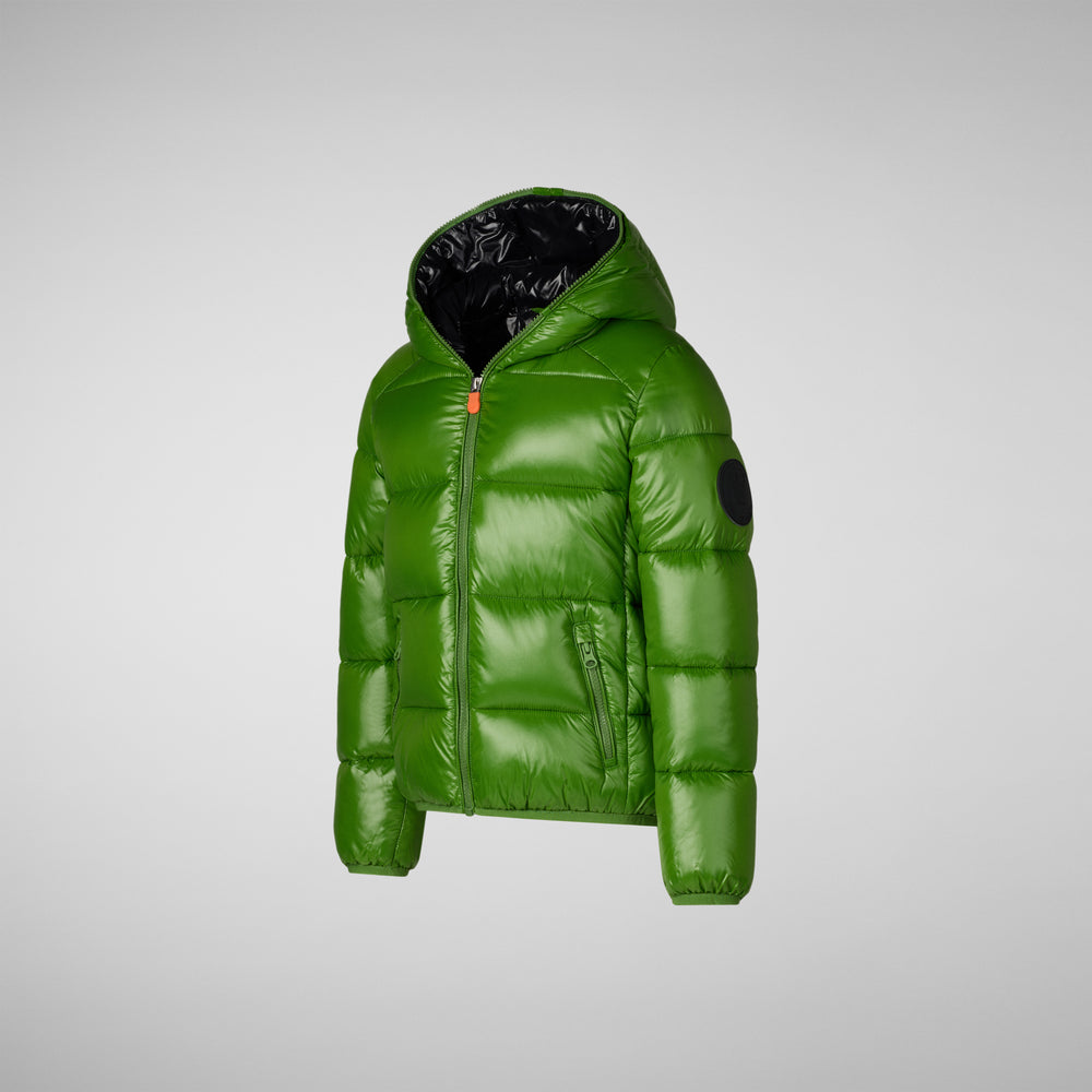 Save the duck PIUMINO ANIMAL FREE BAMBINO ARTIE VERDE ERBA Saldi