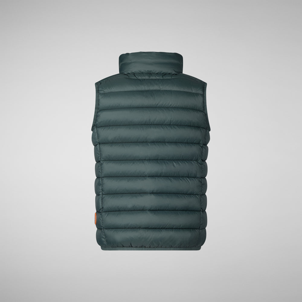 Save the duck GILET UNISEX BAMBINO ANDY VERDE NERO Hotsell