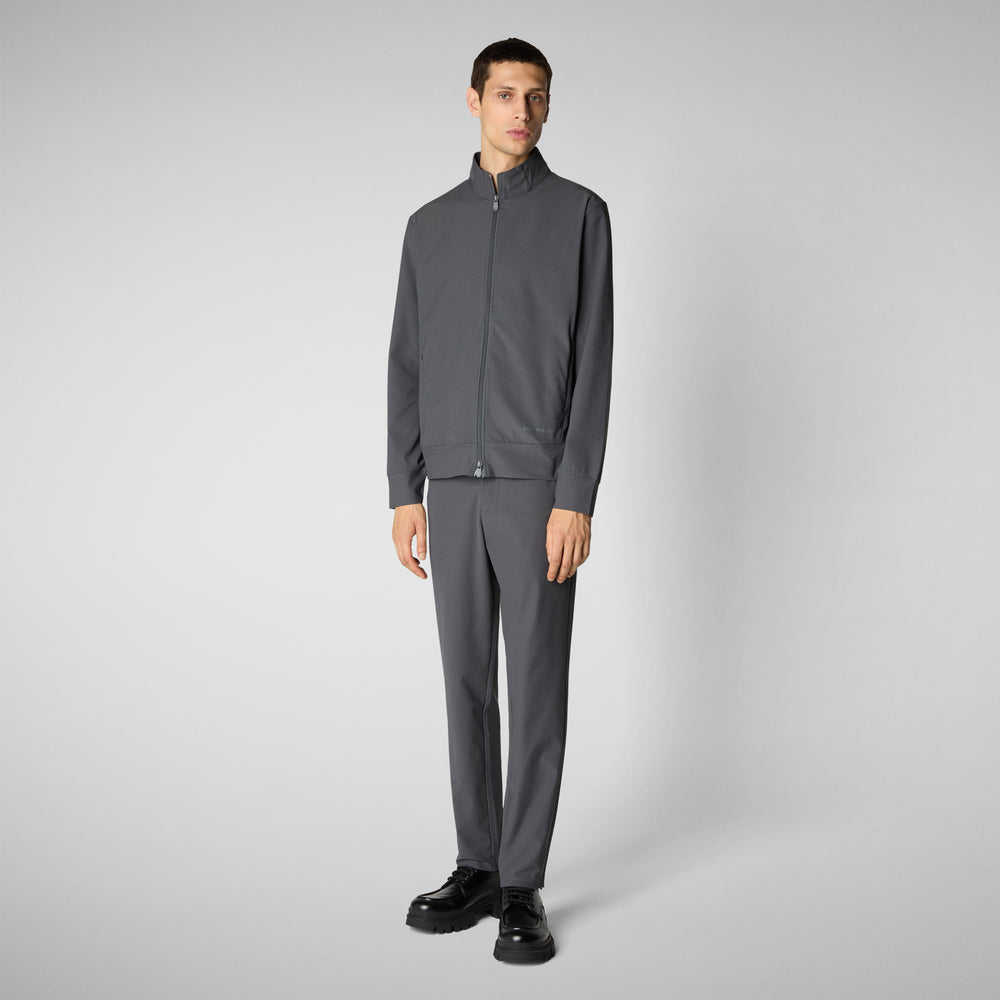 Save the duck T-SHIRT UOMO TULIO IN STORM GREY 2025
