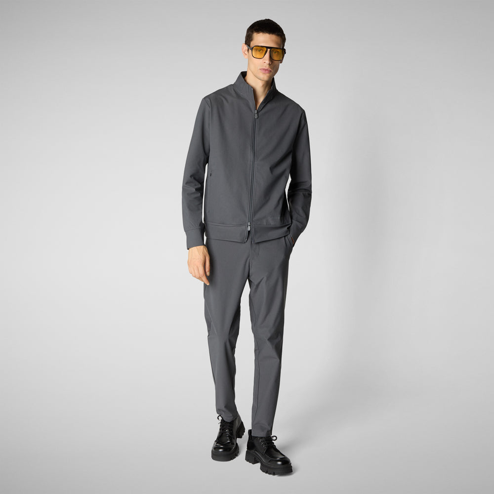 Save the duck T-SHIRT UOMO TULIO IN STORM GREY 2025