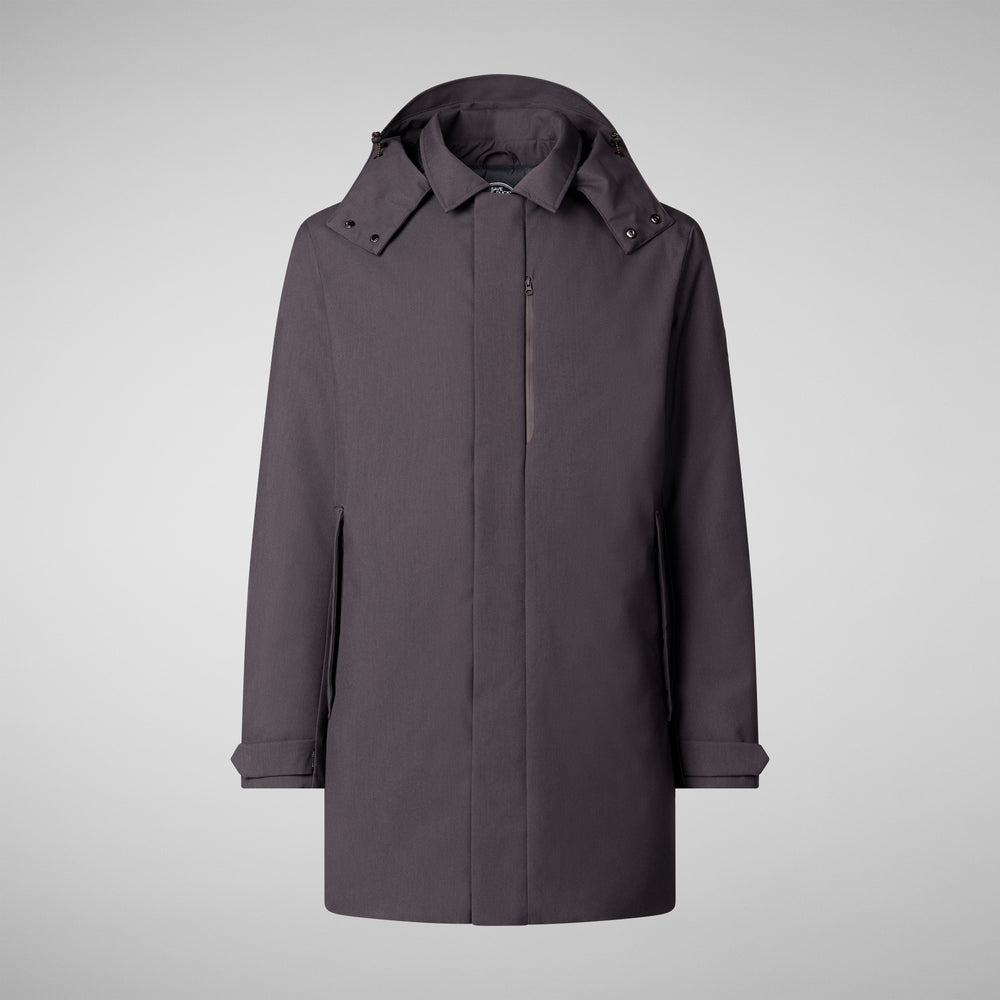 Save the duck PIUMINO ANIMAL FREE UOMO SAM CHARCOAL GREY 2025