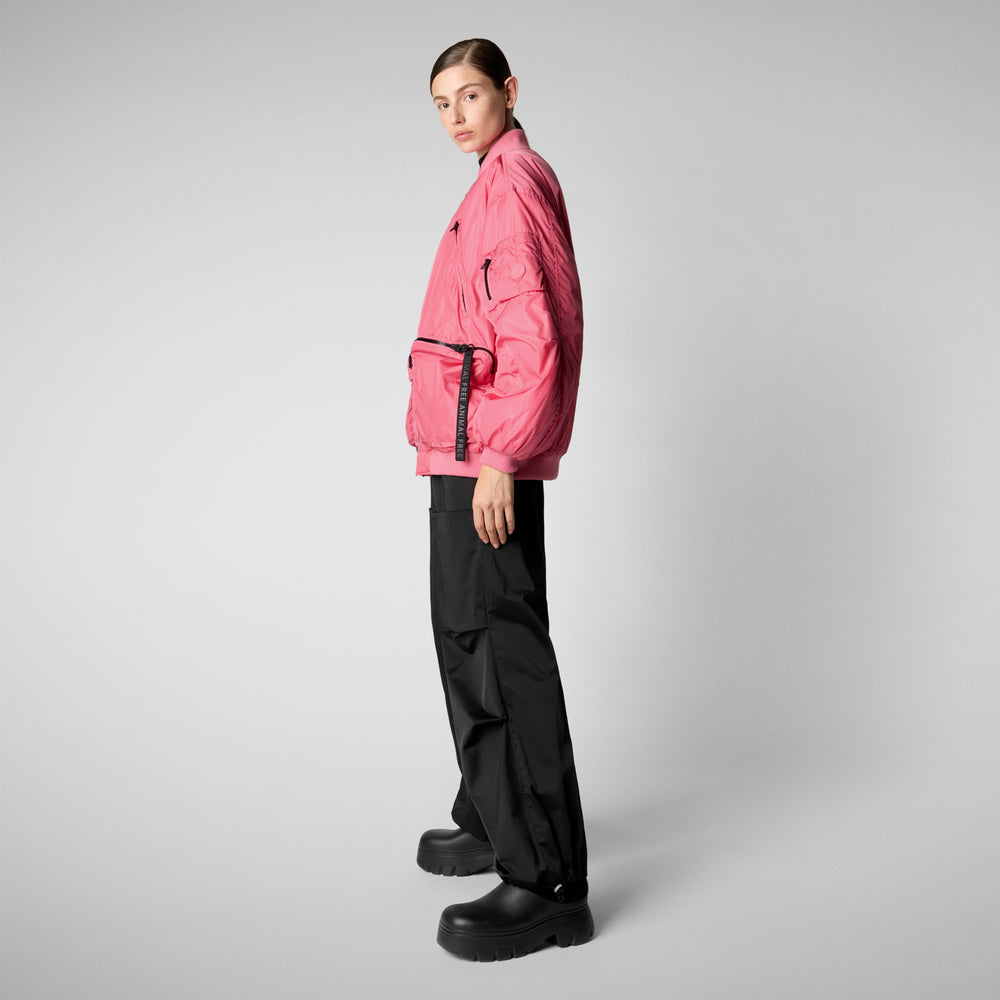 Save the duck Giacca bomber unisex Usher rosa In Linea