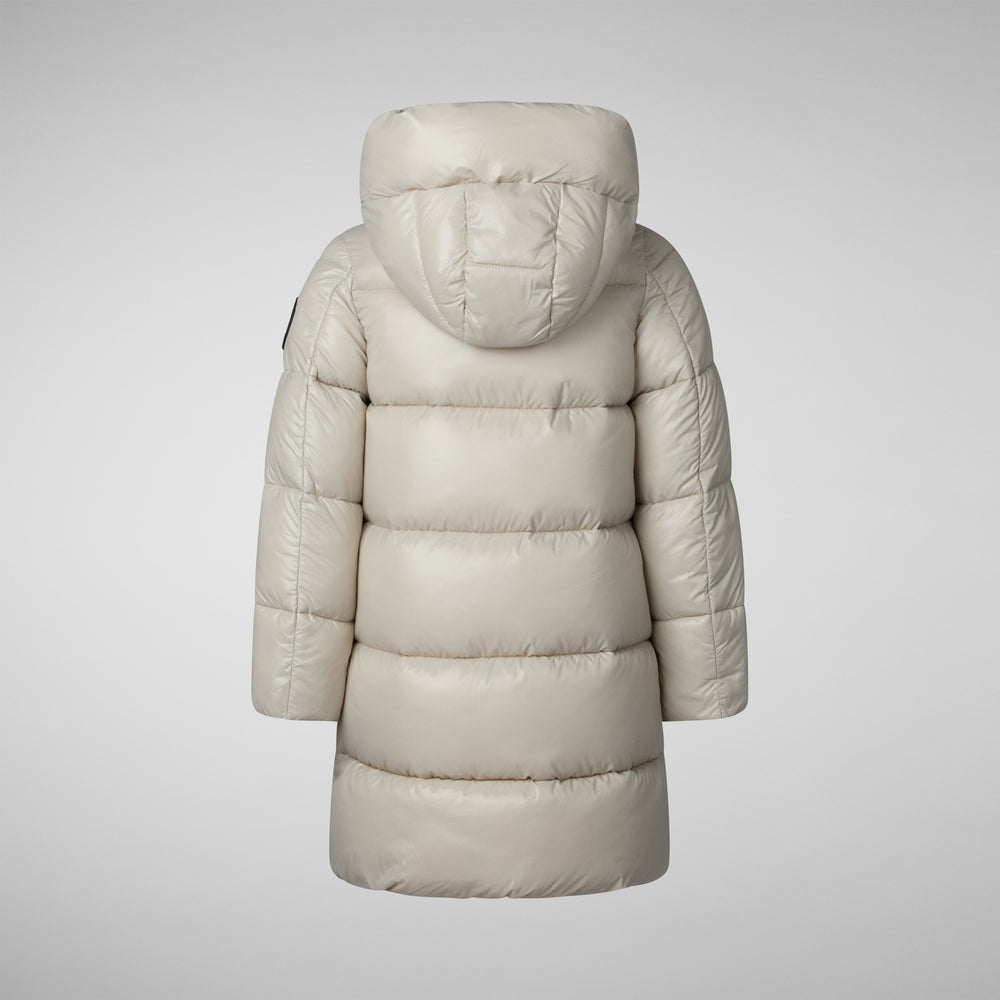 Save the duck PIUMINO ANIMAL FREE BAMBINA MILLIE RAINY BEIGE Negozi Online