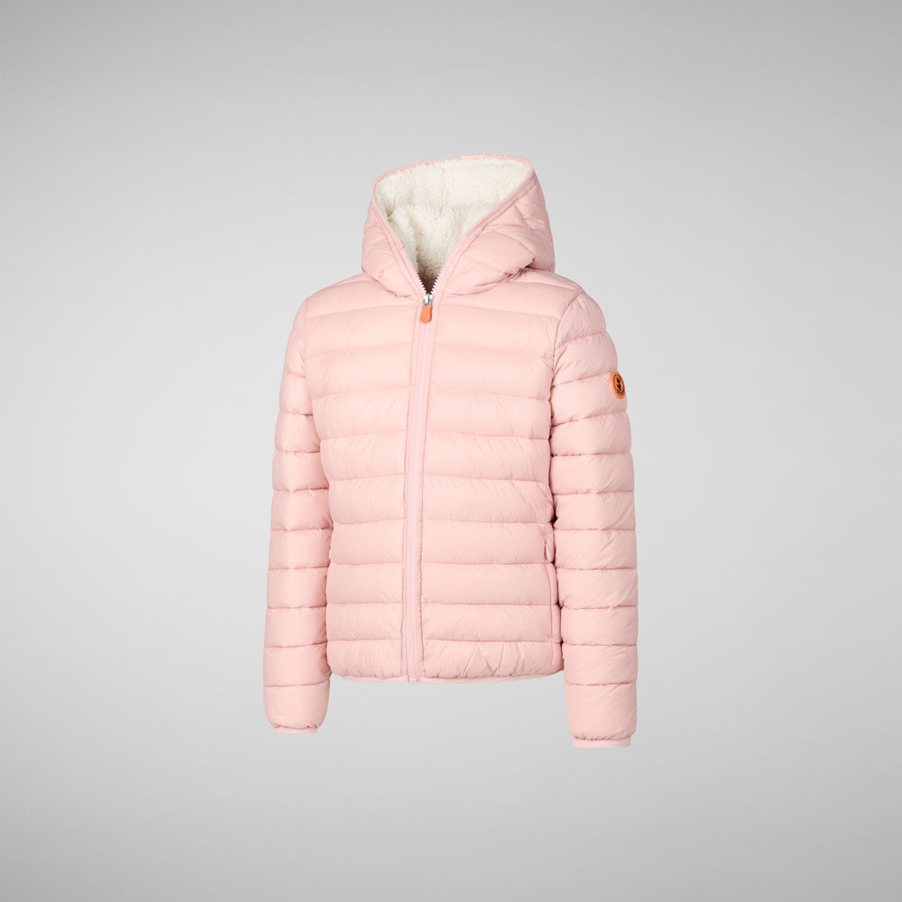 Save the duck PIUMINO ANIMAL FREE BAMBINA LECI ROSA CONFETTO Prezzo Ridotto