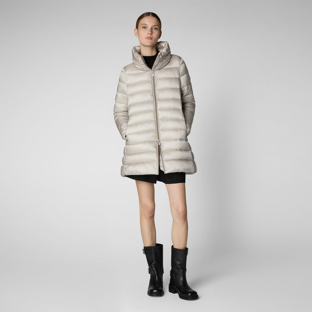 Save the duck PIUMINO ANIMAL FREE DONNA LYDIA RAINY BEIGE Convenienza
