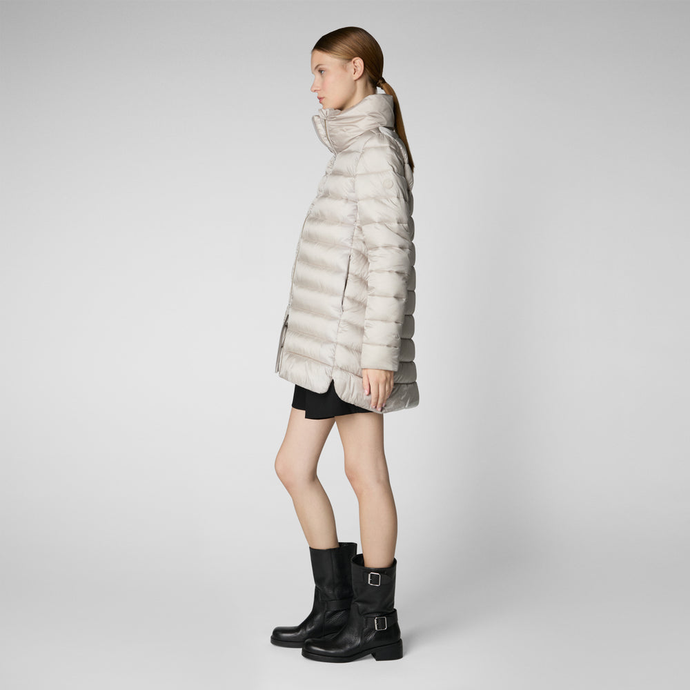 Save the duck PIUMINO ANIMAL FREE DONNA LYDIA RAINY BEIGE Convenienza