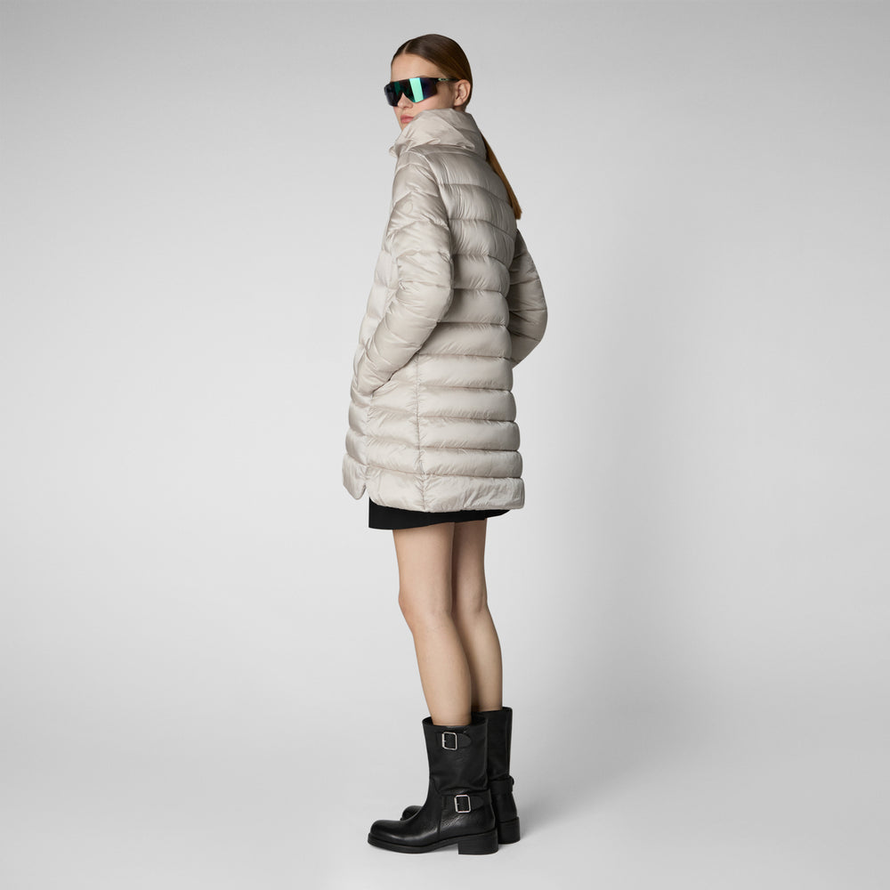 Save the duck PIUMINO ANIMAL FREE DONNA LYDIA RAINY BEIGE Convenienza