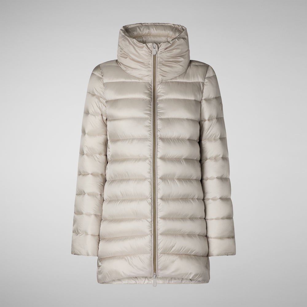 Save the duck PIUMINO ANIMAL FREE DONNA LYDIA RAINY BEIGE Convenienza