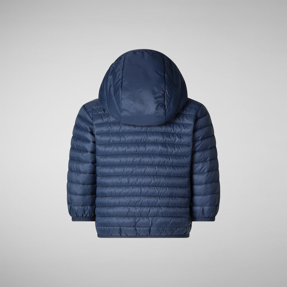 Save the duck Piumino animal free unisex Nene blu navy Vendita Calda