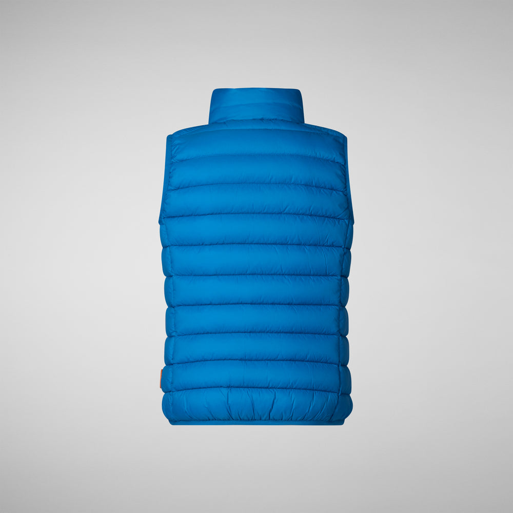 Save the duck GILET UNISEX BAMBINO ANDY BLU MIRTILLO Fino al 65% di sconto