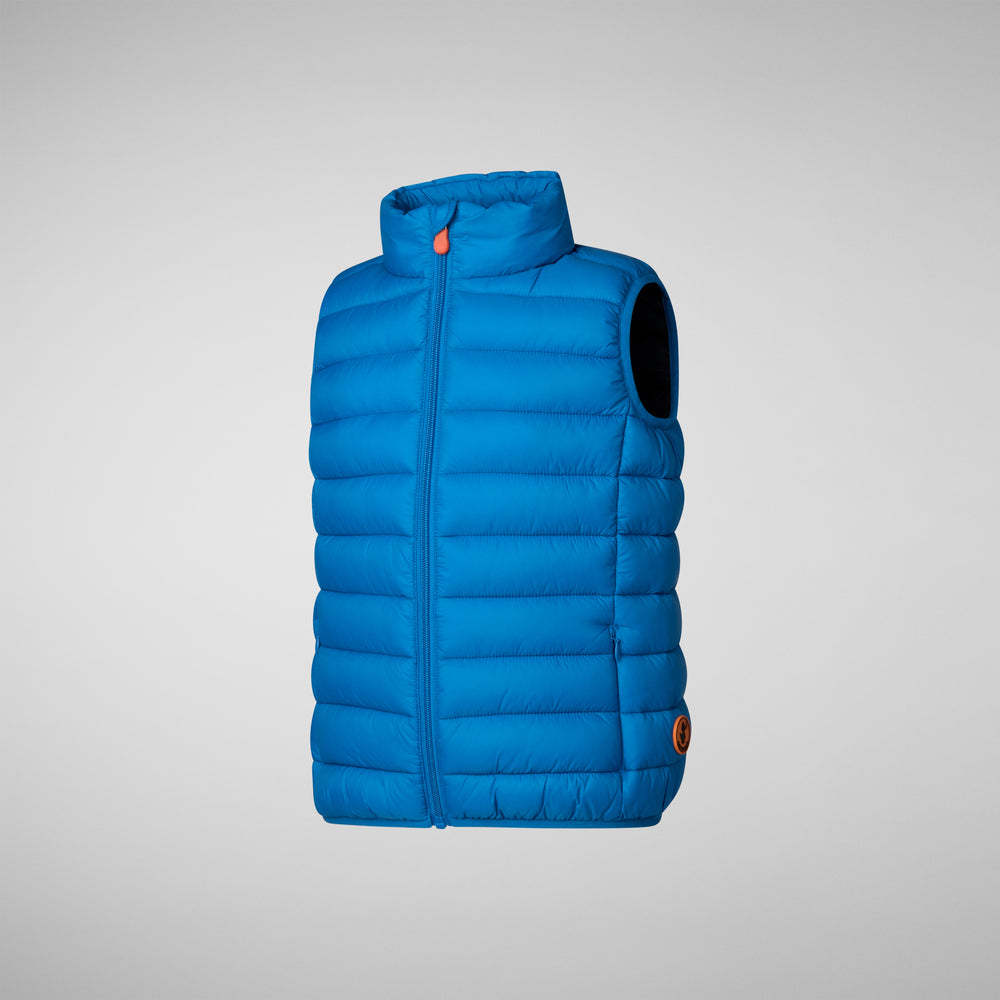 Save the duck GILET UNISEX BAMBINO ANDY BLU MIRTILLO Fino al 65% di sconto