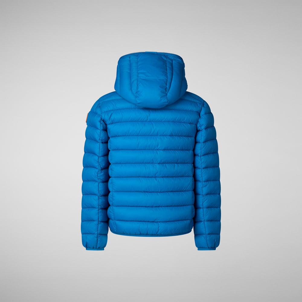Save the duck PIUMINO ANIMAL FREE BAMBINO DONY BLU MIRTILLO Vendite Flash