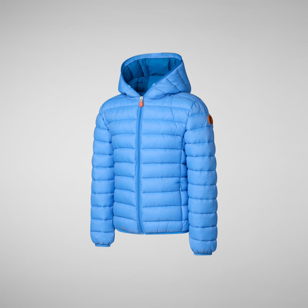 Save the duck PIUMINO ANIMAL FREE BAMBINO DONY BLU CERULEO Negozio