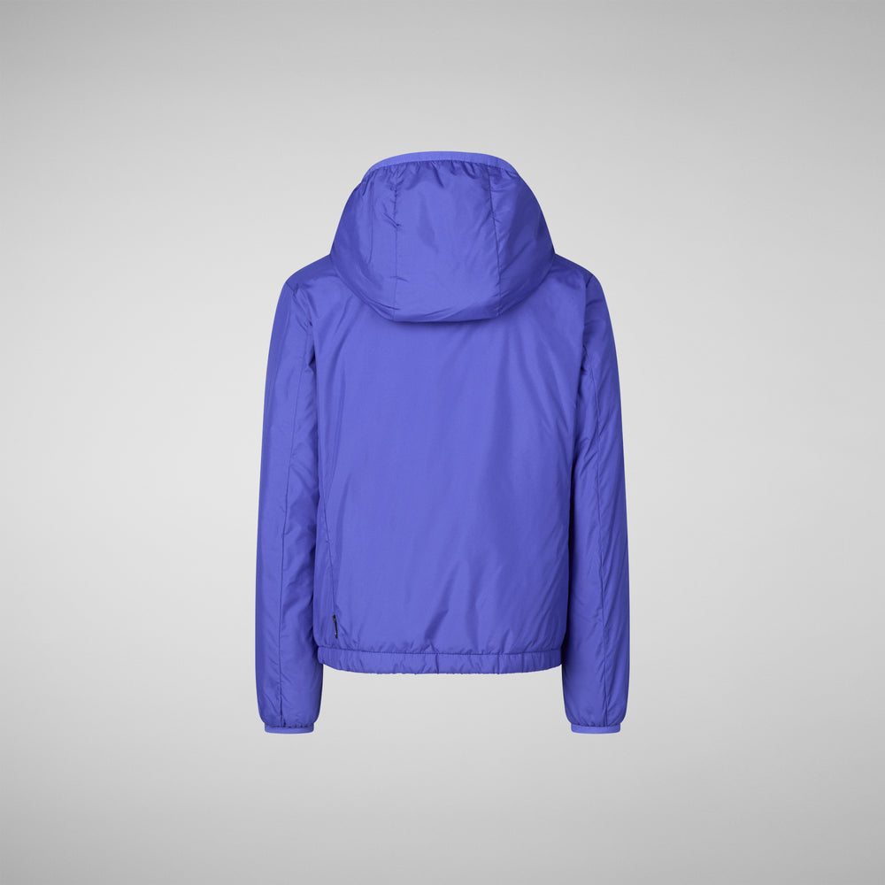 Save the duck GIACCA CON CAPPUCCIO BAMBINO GARETH BLU GENZIANA Italy
