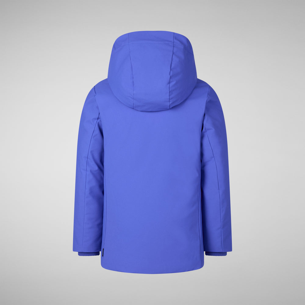 Save the duck PARKA CON CAPPUCCIO THEO BLU GENZIANA Italia