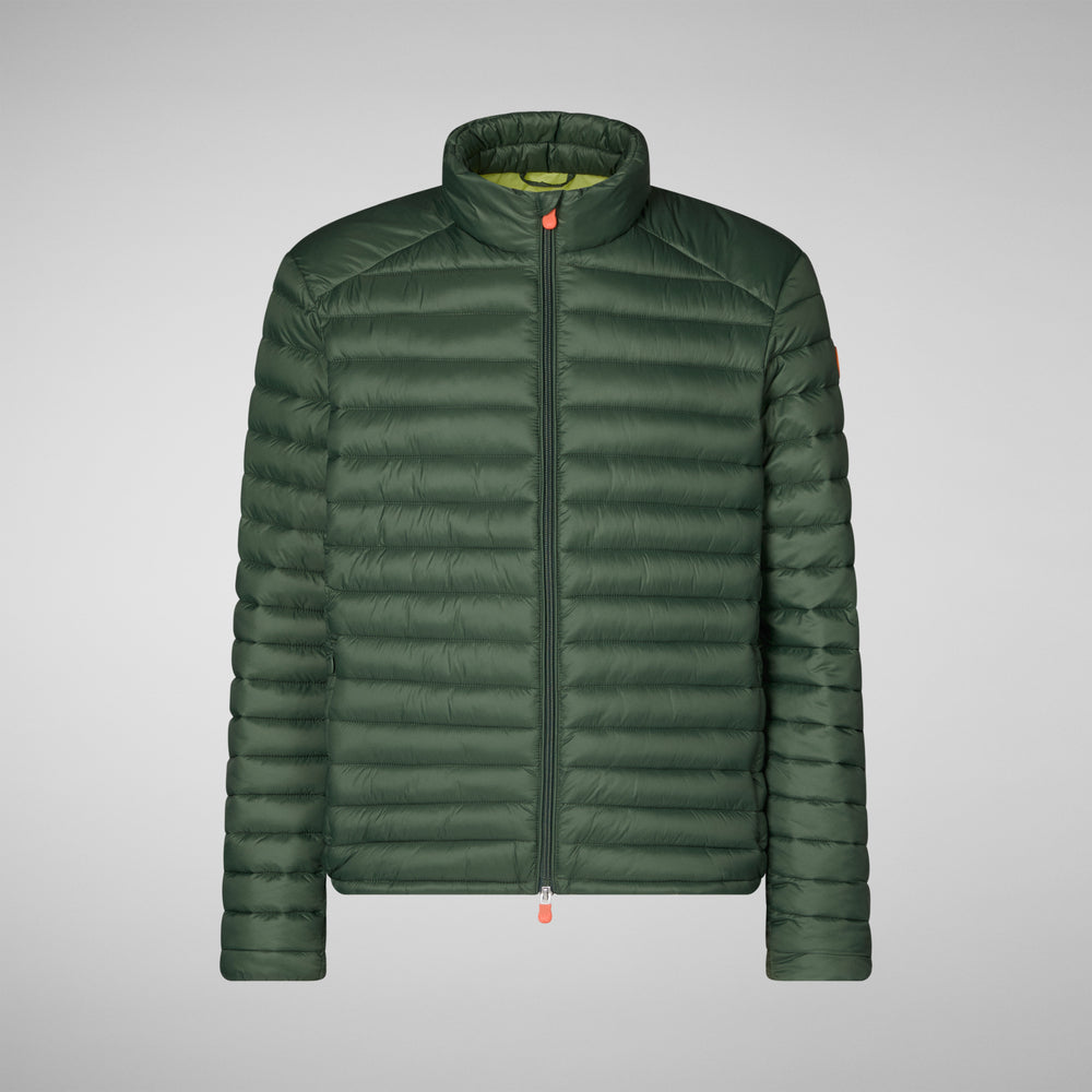 Save the duck Piumino animal free uomo Alexander IN THYME GREEN Qualità