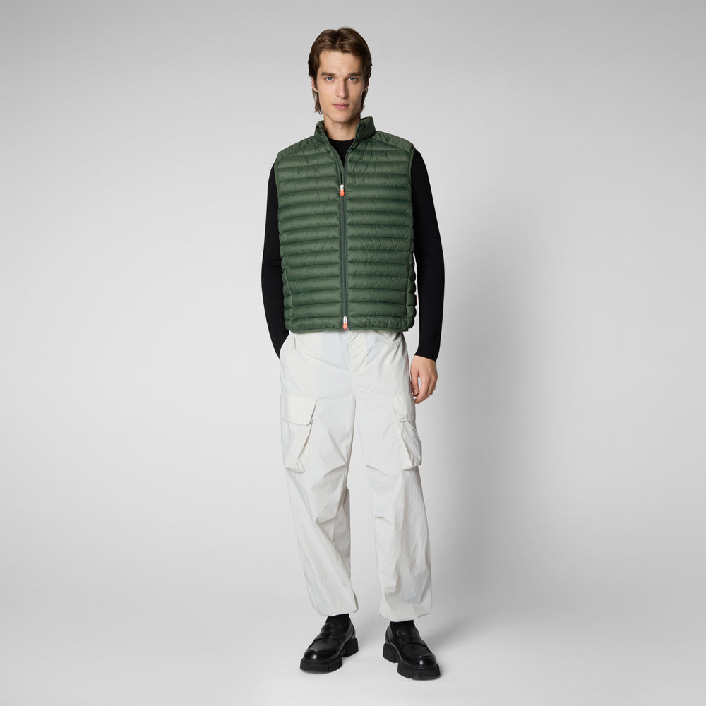 Save the duck GILET UOMO ADAM VERDE TIMO Vendita