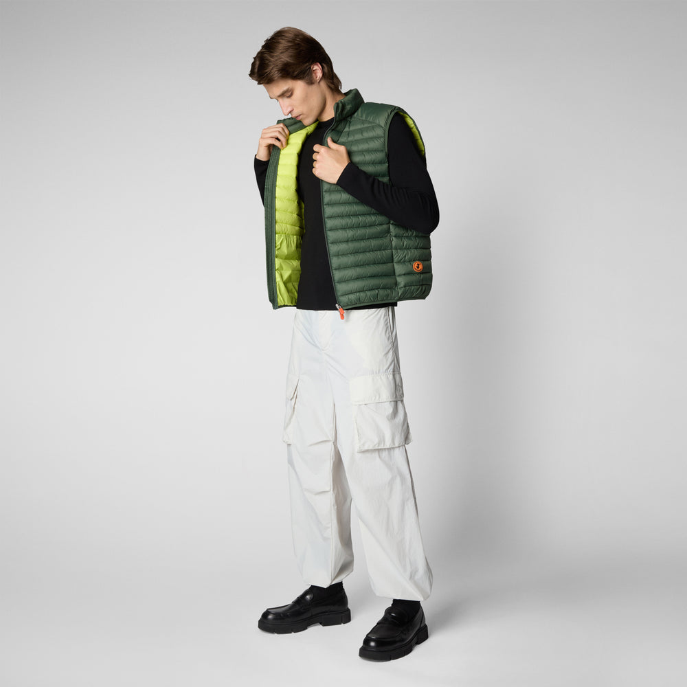 Save the duck GILET UOMO ADAM VERDE TIMO Vendita