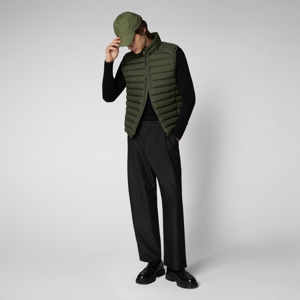Save the duck GILET UOMO RHUS DUSTY OLIVE Pezzi Unici