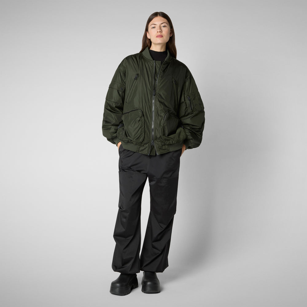 Save the duck Giacca bomber unisex Usher in verde bosco Qualità Garantita