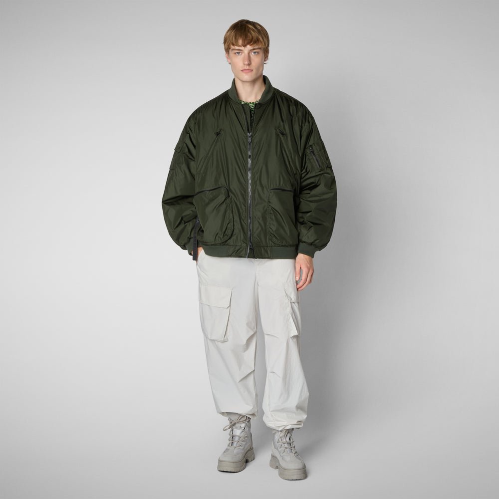 Save the duck Giacca bomber unisex Usher in verde bosco Qualità Garantita