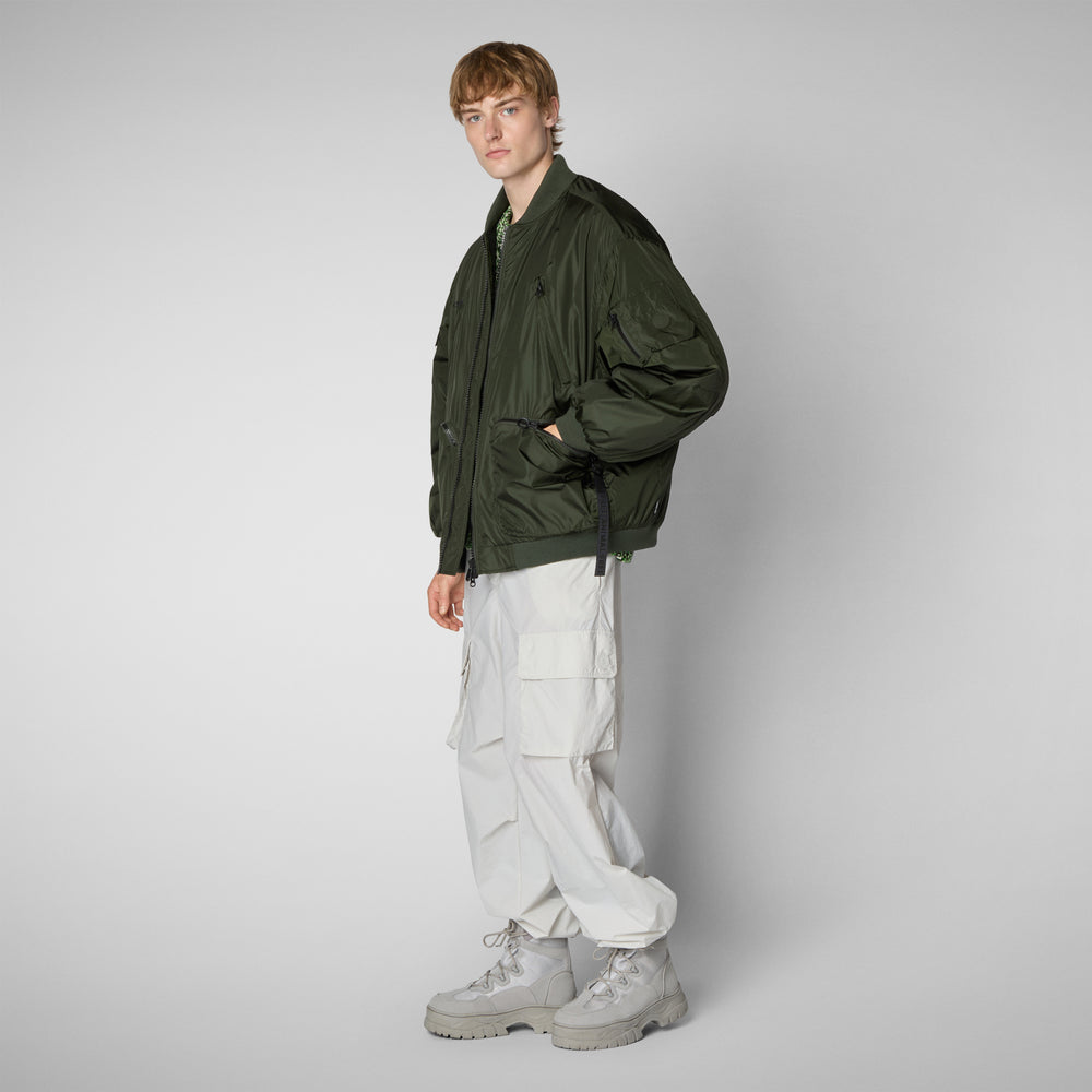Save the duck Giacca bomber unisex Usher in verde bosco Qualità Garantita