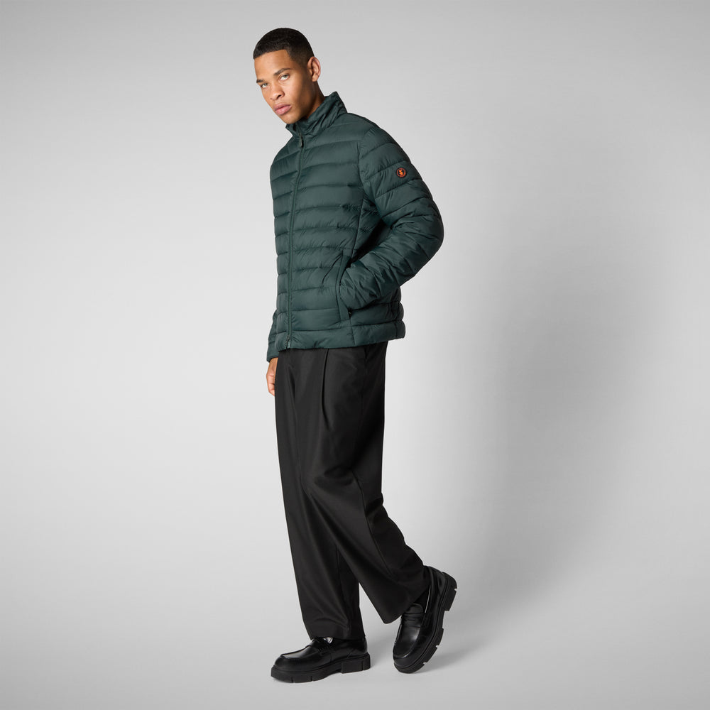 Save the duck GIACCA UOMO IDRIS IN GREEN NERO Promozione Limitata